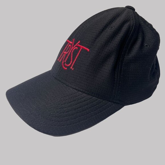 Tryst Wynn Las Vegas Adult Hat Baseball Cap Black Red Flexfit Embroidered Mens - Picture 3 of 7